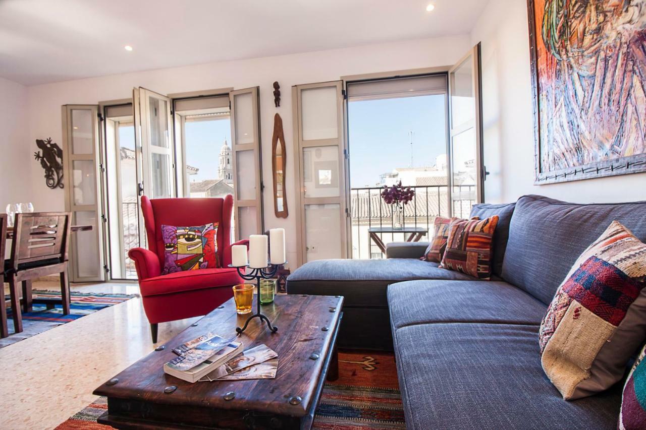 Malaga Center Flat Aventurero Boutique Apartment Exterior foto